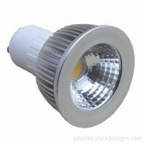 GU10 LED Spotlight with 5W Epistar and Cree COB Chip